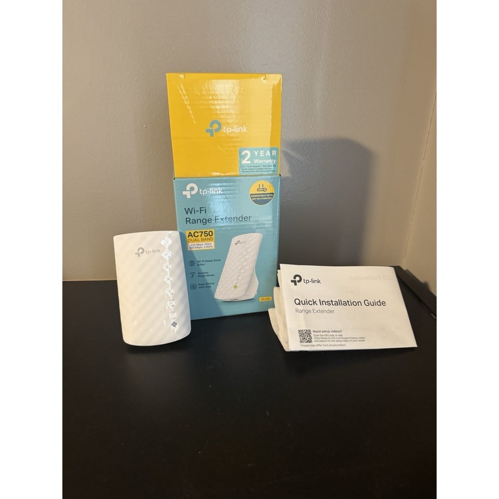 TP-Link AC750 Dual Band WiFi Range Extender New in Box